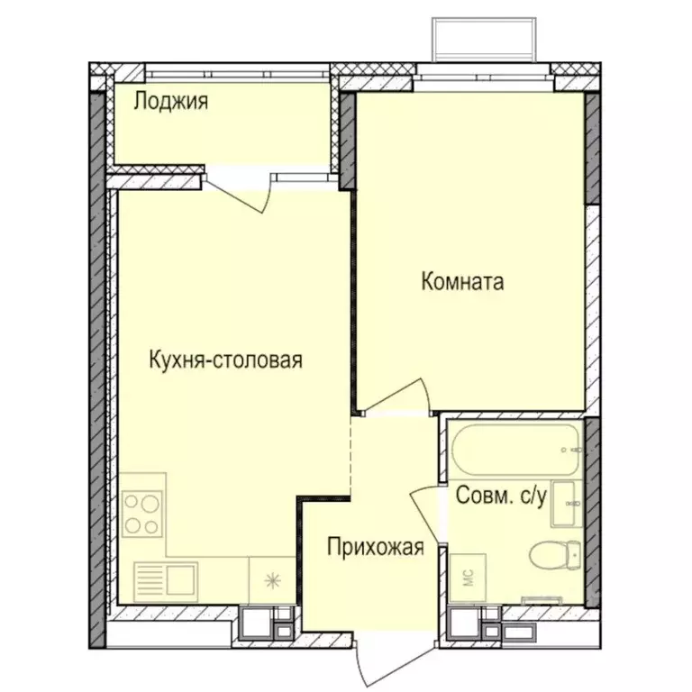 1-к кв. Удмуртия, Ижевск Автопроизводство жилрайон, Норвежский Лес ... - Фото 0