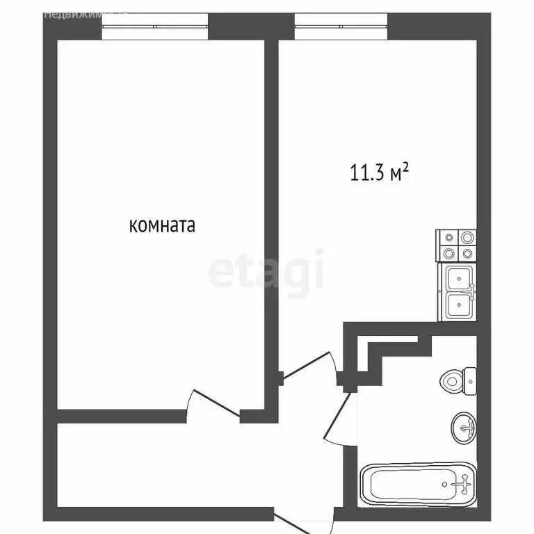 1-комнатная квартира: Ростов-на-Дону, улица Нансена, 83 (35 м) - Фото 0
