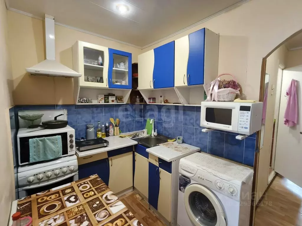 1-к кв. Крым, Щелкино Ленинский район, 3-й мкр, 97 (34.6 м) - Фото 1