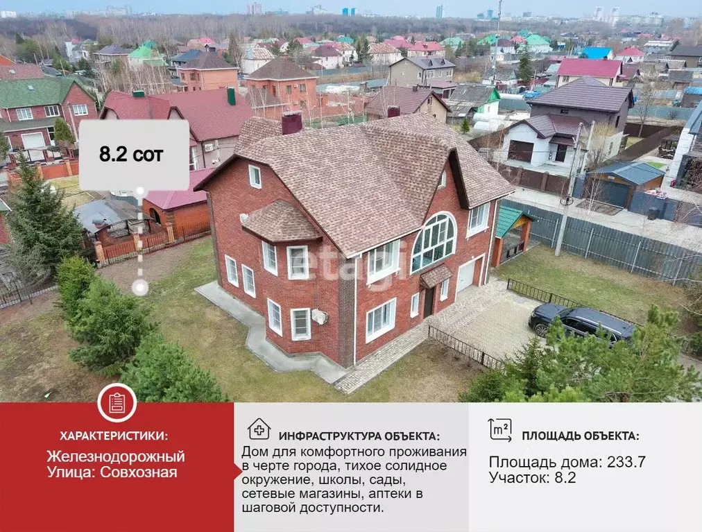 Дом в Хабаровский край, Хабаровск Совхозная ул., 88А (234 м) - Фото 2