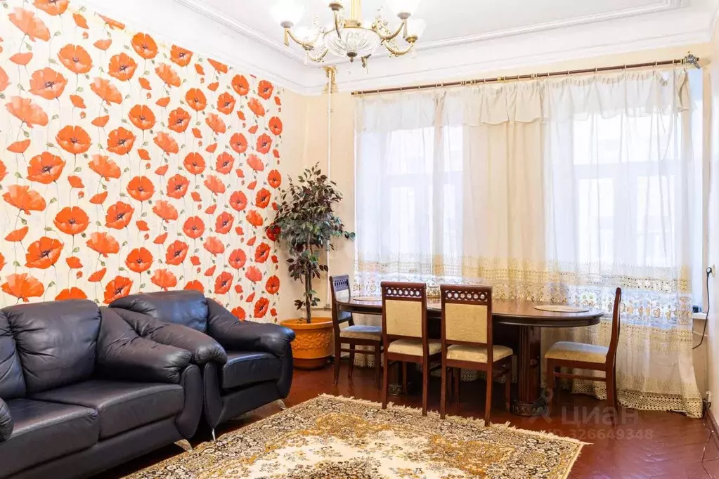 4-к кв. Санкт-Петербург Чкаловский просп., 60 (91.6 м) - Фото 1