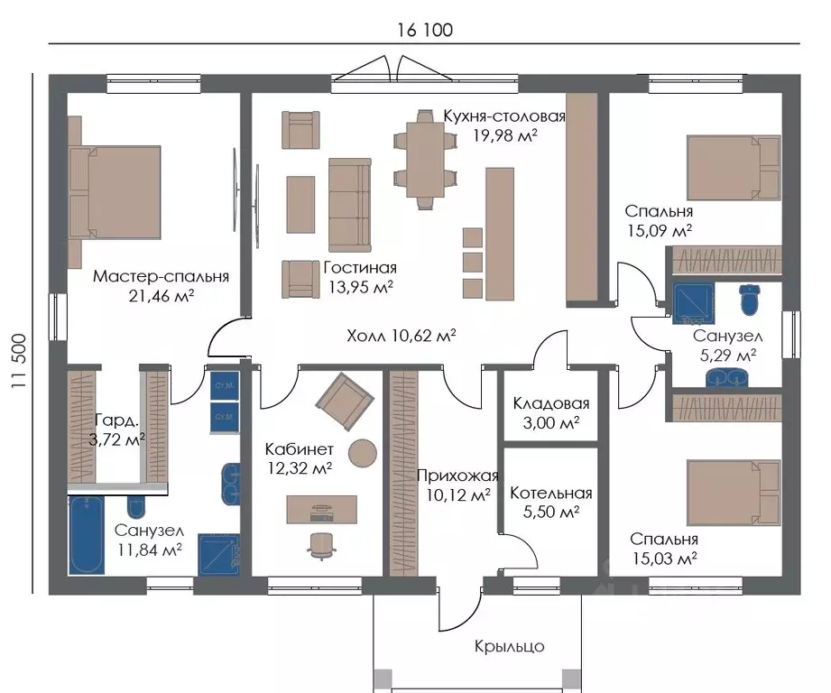 Дом в Ленинградская область, Всеволожский район, Колтушское городское ... - Фото 2