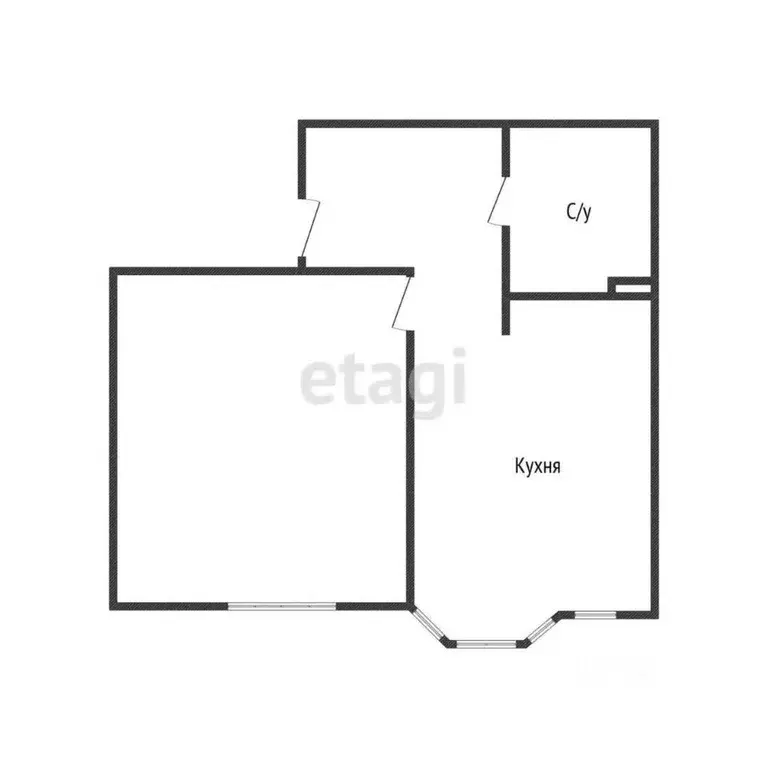 1-к кв. Курская область, Курчатов Молодежная ул., 26 (57.6 м) - Фото 2