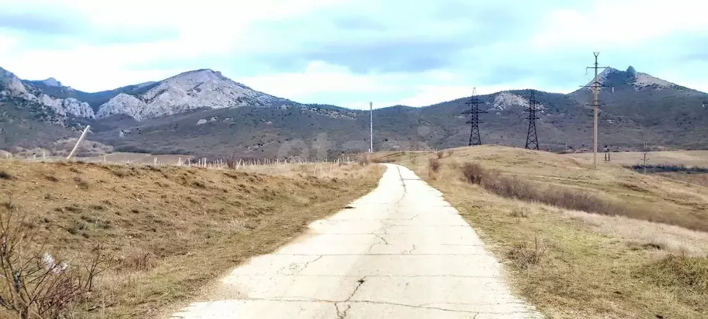 Участок в Крым, Феодосия муниципальный округ, Коктебель пгт  (8.34 ... - Фото 1