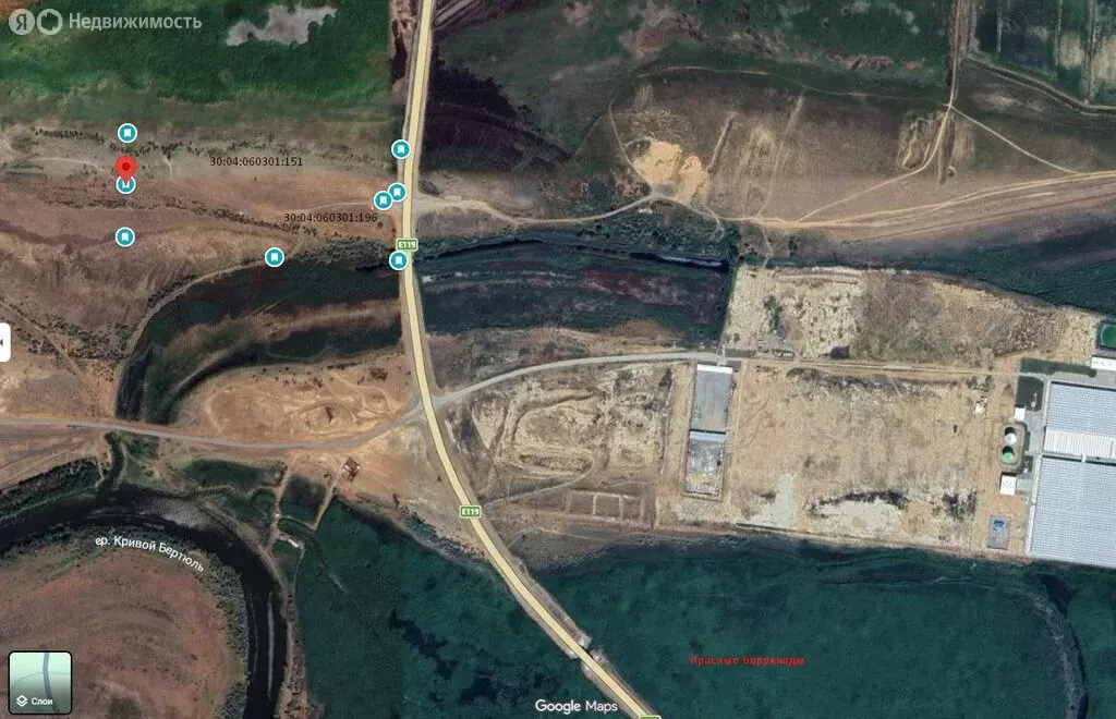 Участок в Икрянинский район, рабочий посёлок Красные Баррикады (4.13 ... - Фото 2