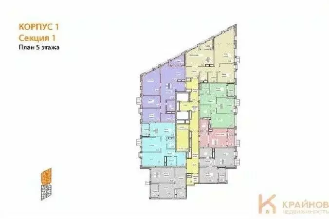 3-к кв. Воронежская область, Воронеж наб. Чуева, 7 (85.78 м) - Фото 1