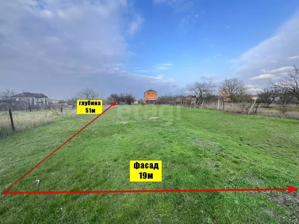 Участок в Краснодарский край, Анапа муниципальный округ, Заря хут.  ... - Фото 1