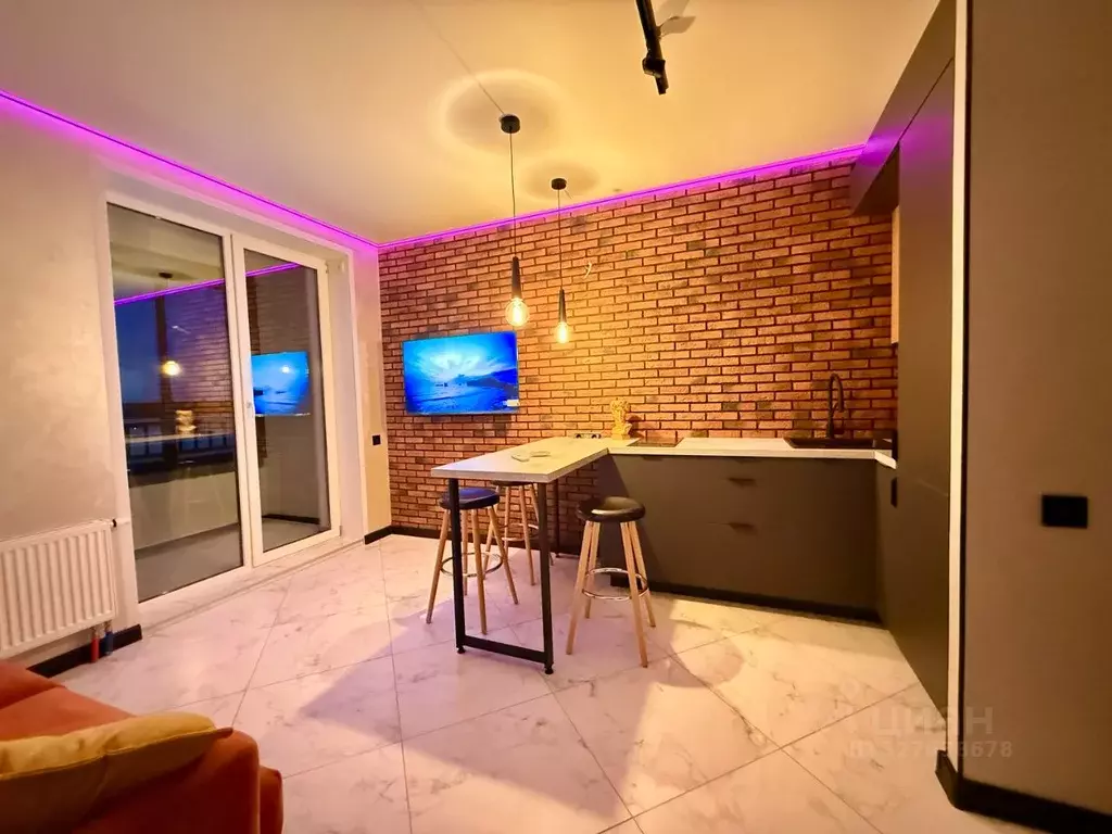 1-к кв. Тверская область, Тверь ул. 2-я Красина, 64 (39.0 м) - Фото 1