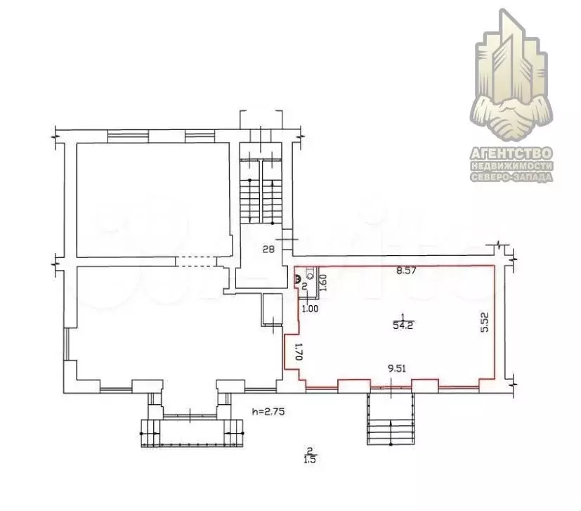 Аренда 156.2м2 - Фото 1