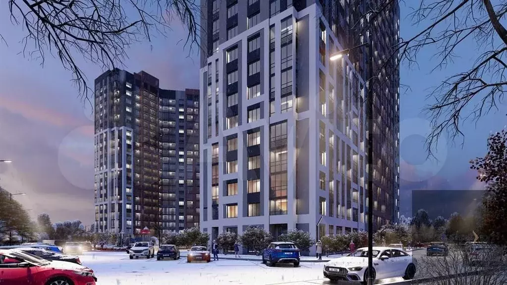 3-к. квартира, 76,9 м, 18/20 эт. - Фото 1