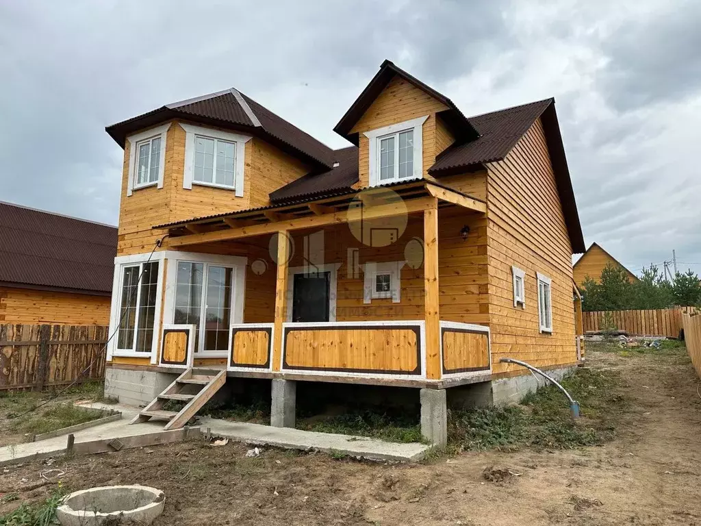 Дом в Иркутская область, Иркутский муниципальный округ, д. Карлук ул. ... - Фото 1