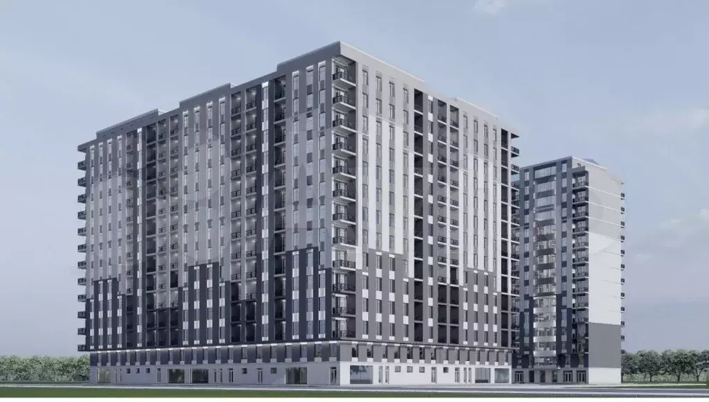 1-к. квартира, 46 м, 6/8 эт. - Фото 1