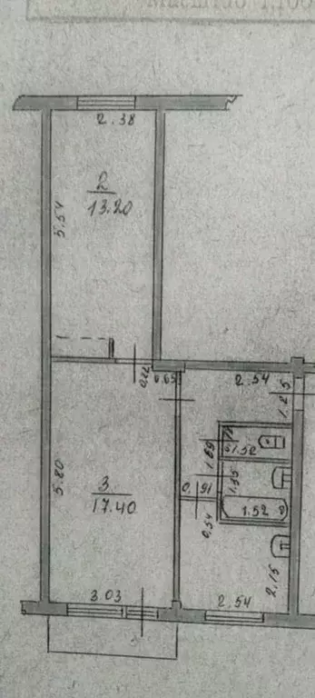 2-к кв. Алтайский край, Бийск пер. Владимира Мартьянова, 49 (43.7 м) - Фото 2