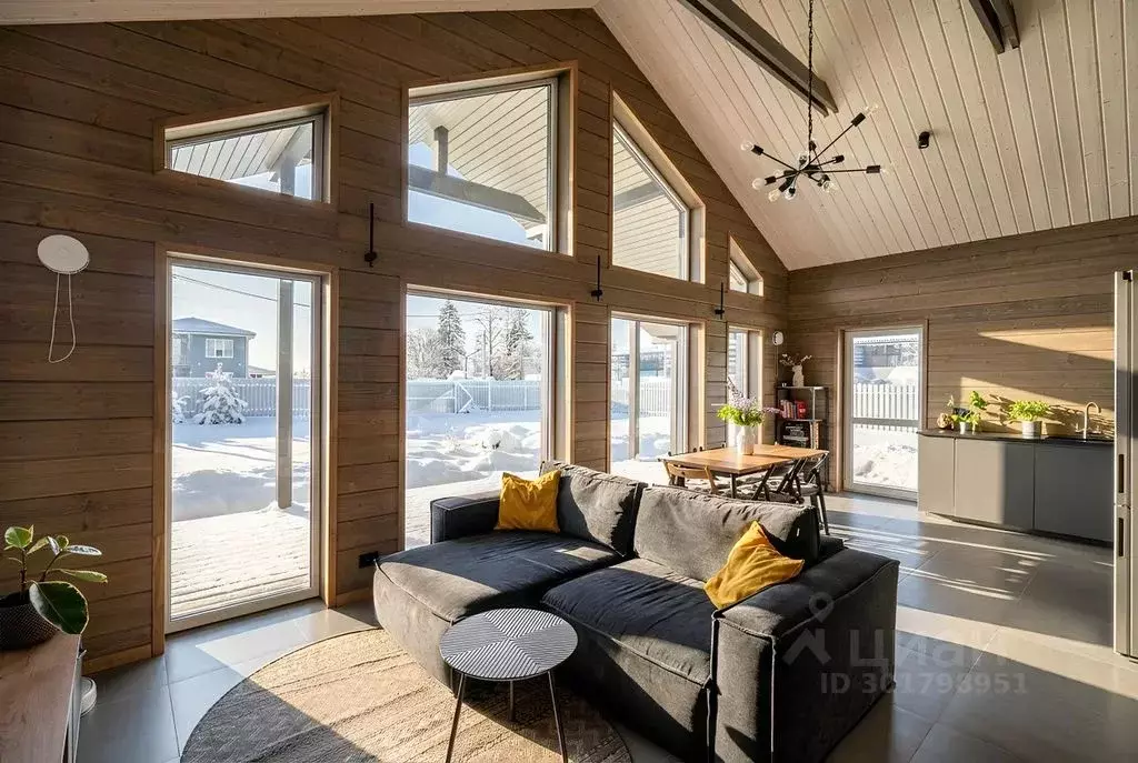 Дом в Ленинградская область, Приозерский район, Запорожское с/пос, ... - Фото 1