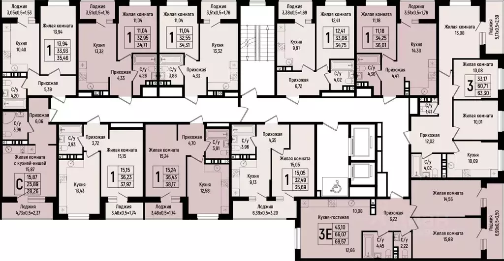 1-к кв. Краснодарский край, Краснодар ул. Михаила Барибана (34.75 м) - Фото 1