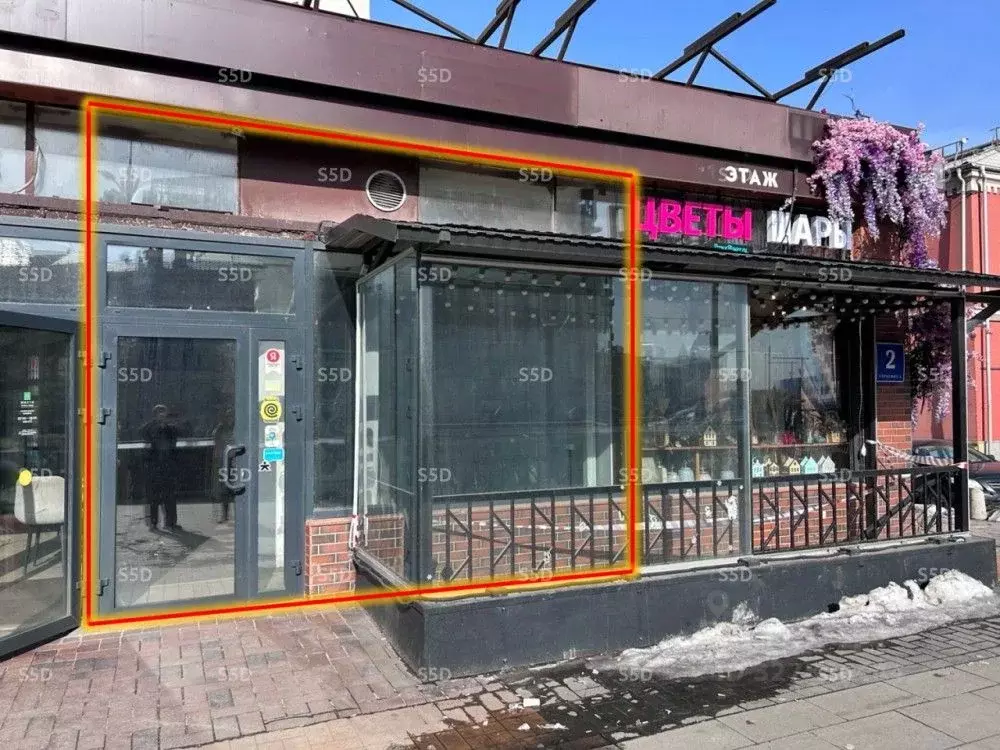 Помещение свободного назначения в Москва ул. Зацепский Вал, 2С3 (38 м) - Фото 1