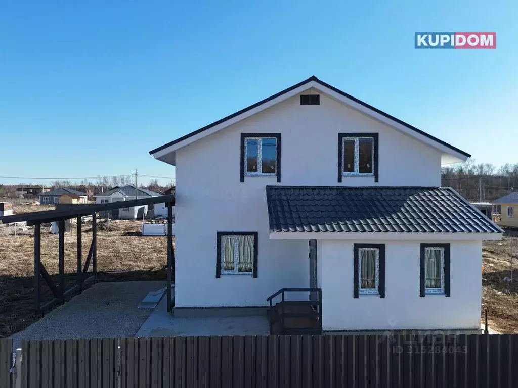 Дом в Калужская область, Боровский район, Совьяки с/пос, Иван-да-Марья ... - Фото 0