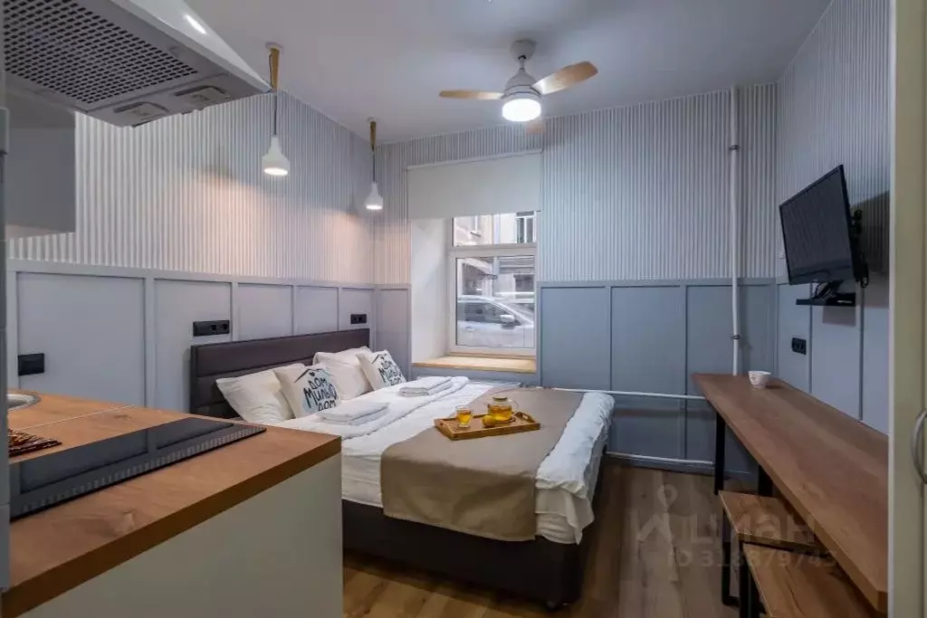 Студия Санкт-Петербург ул. Чапаева, 2Б (17.0 м) - Фото 0