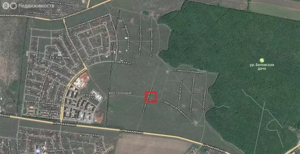 Участок в Белгород, улица Виктора Лосева (17.27 м) - Фото 2