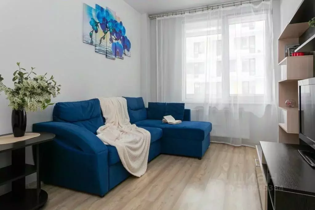 1-к кв. Санкт-Петербург бул. Александра Грина, 1 (35.0 м) - Фото 0