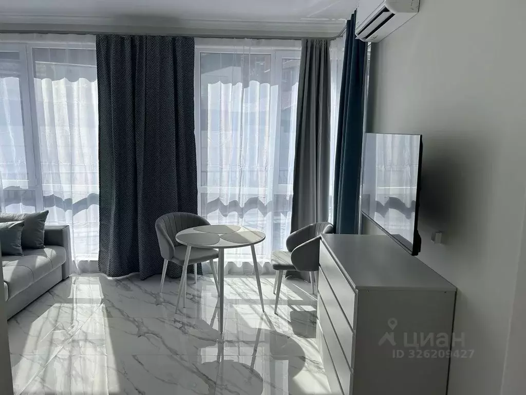 Студия Краснодарский край, Сочи Виноградная ул., 219с1 (26.5 м) - Фото 1