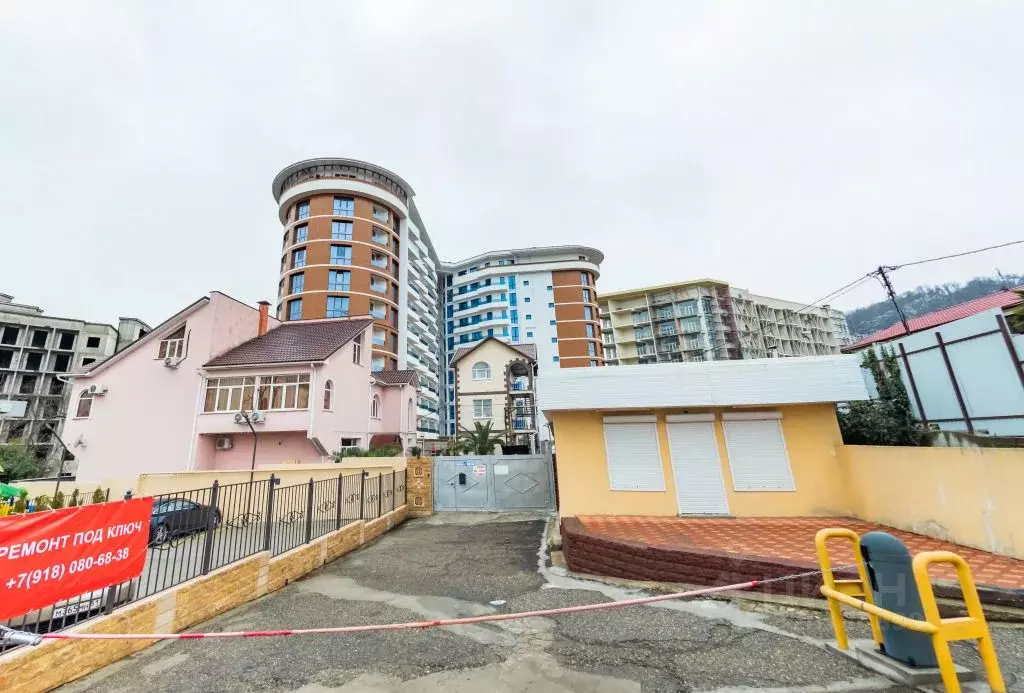 1-к кв. Краснодарский край, Сочи Мамайка мкр, ул. Крымская, 44А (42.0 ... - Фото 2