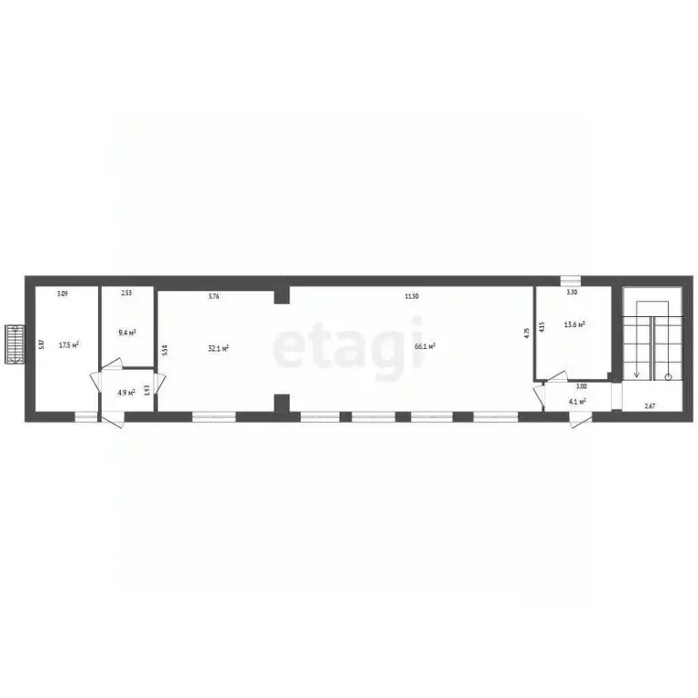 Помещение свободного назначения в Тюменская область, Тюмень ул. 50 лет ... - Фото 2