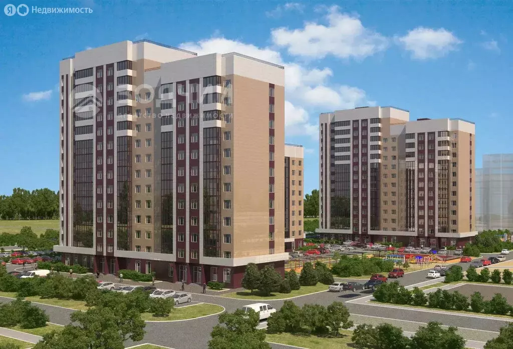 2-комнатная квартира: Новочебоксарск, Советская улица, поз1 (61 м) - Фото 1