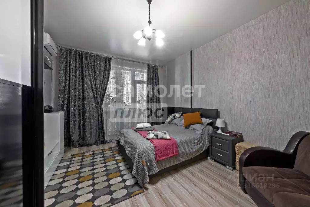 Квартира, 1 комната, 38.2 м - Фото 1