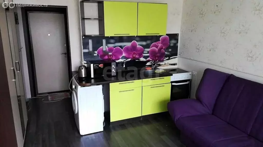 Квартира-студия: Тюмень, Олимпийская улица, 22 (17.5 м) - Фото 2