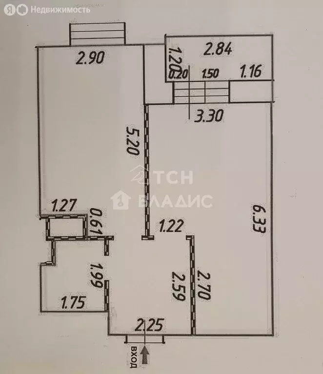 1-комнатная квартира: Балашиха, улица Разина, 1А (40.7 м) - Фото 1