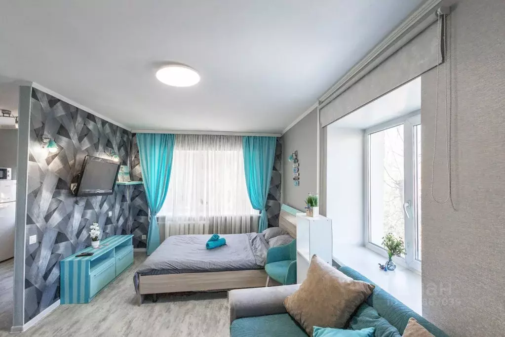 1-к кв. Омская область, Омск ул. Рождественского, 3А (34.0 м) - Фото 1