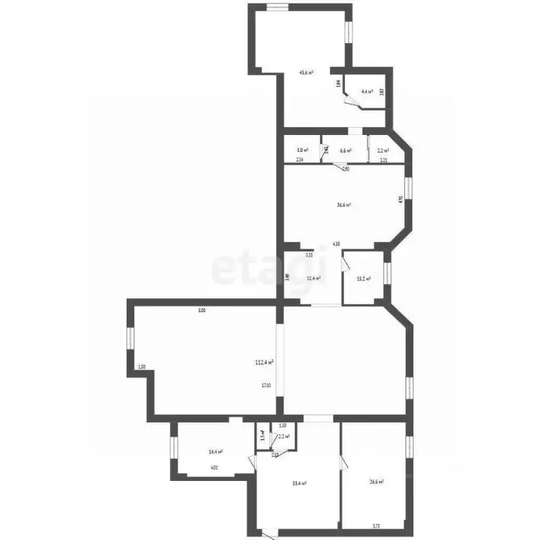 6-к кв. Тюменская область, Тюмень Комсомольская ул., 58 (309.9 м) - Фото 0