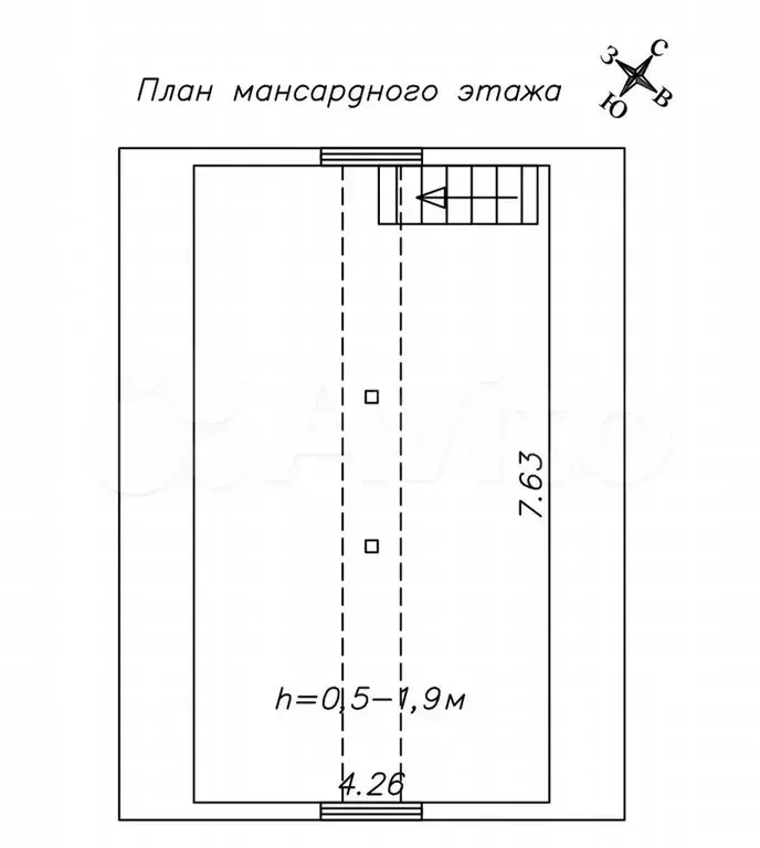 Дача 54 м на участке 10 сот. - Фото 1