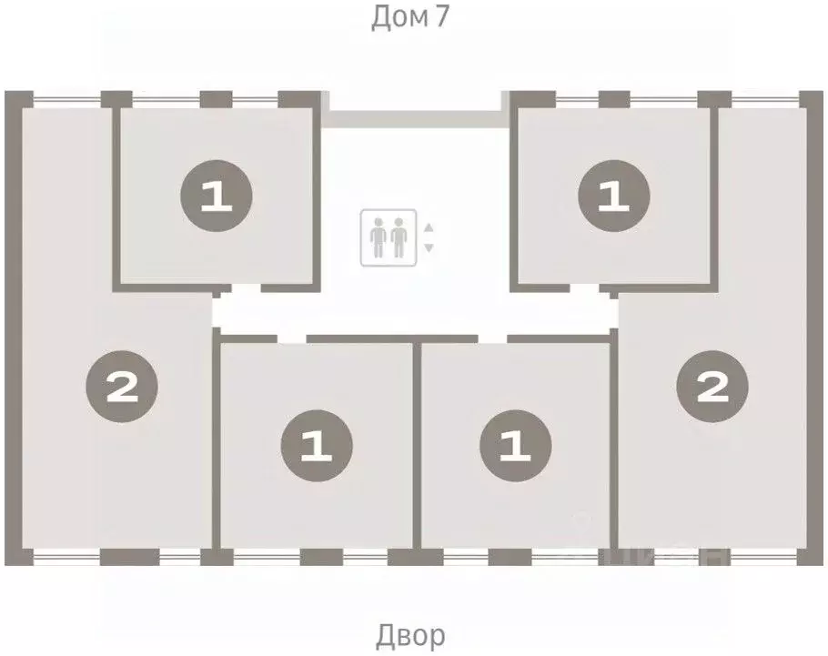 1-к кв. Тюменская область, Тюмень Причальная ул., 7 (40.77 м) - Фото 1