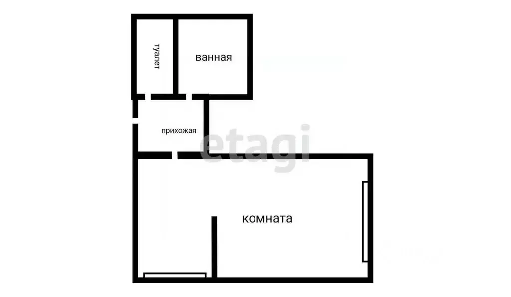Комната Смоленская область, Смоленск ул. Рыленкова, 6а (17.1 м) - Фото 2