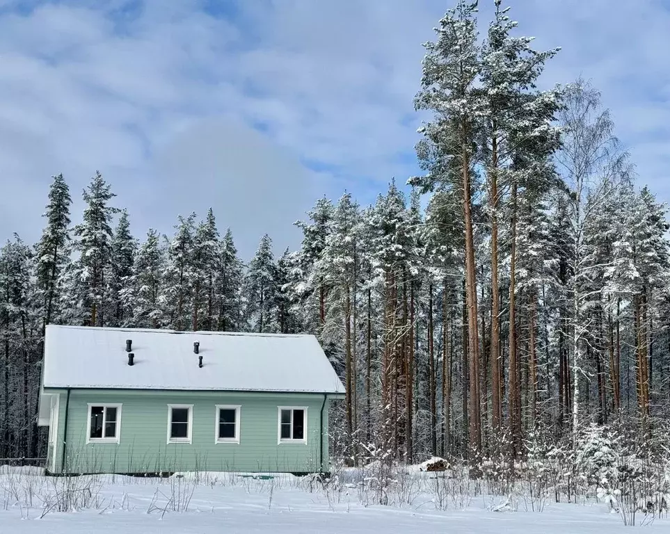 Коттедж в Ленинградская область, Выборгский район, Полянское с/пос, ... - Фото 1