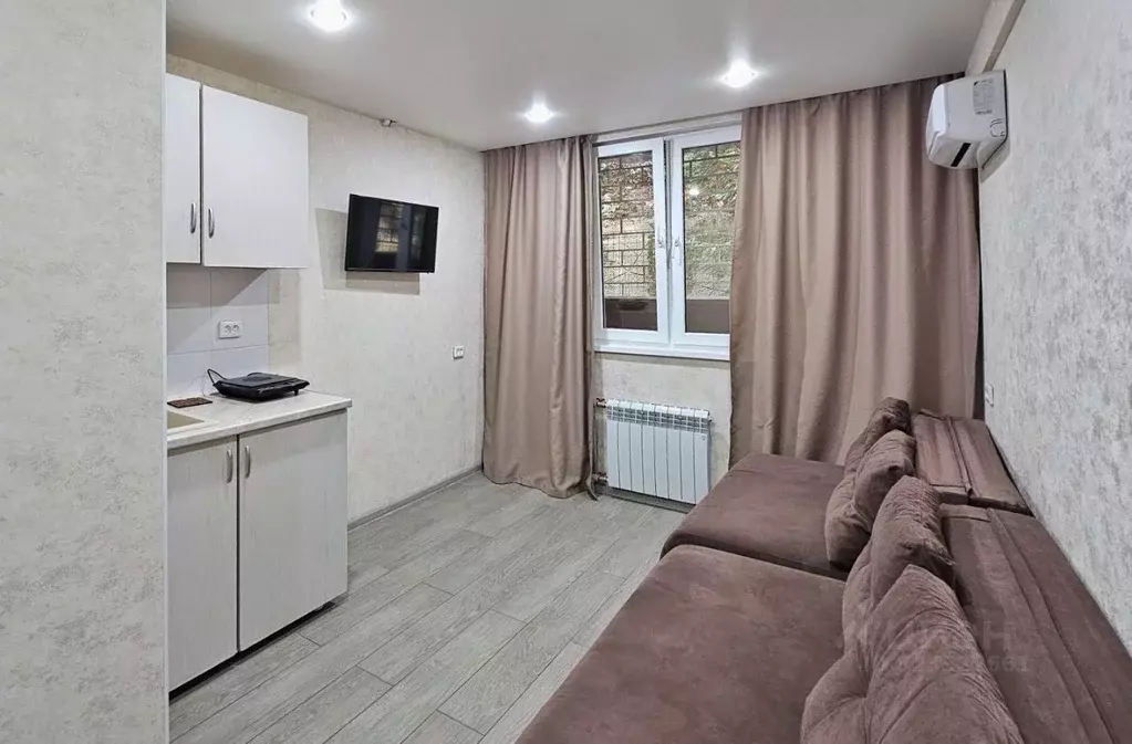 Студия Краснодарский край, Сочи Заречный мкр, ул. Абрикосовая, 29 ... - Фото 1