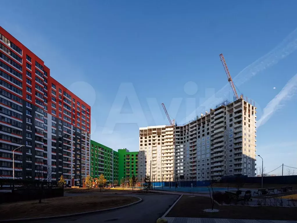 1-к. квартира, 40,8 м, 5/17 эт. - Фото 1