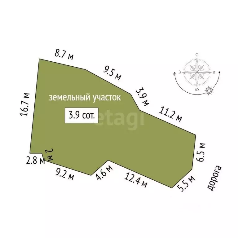 Участок в Крым, Феодосия ул. Панова (3.87 сот.) - Фото 1