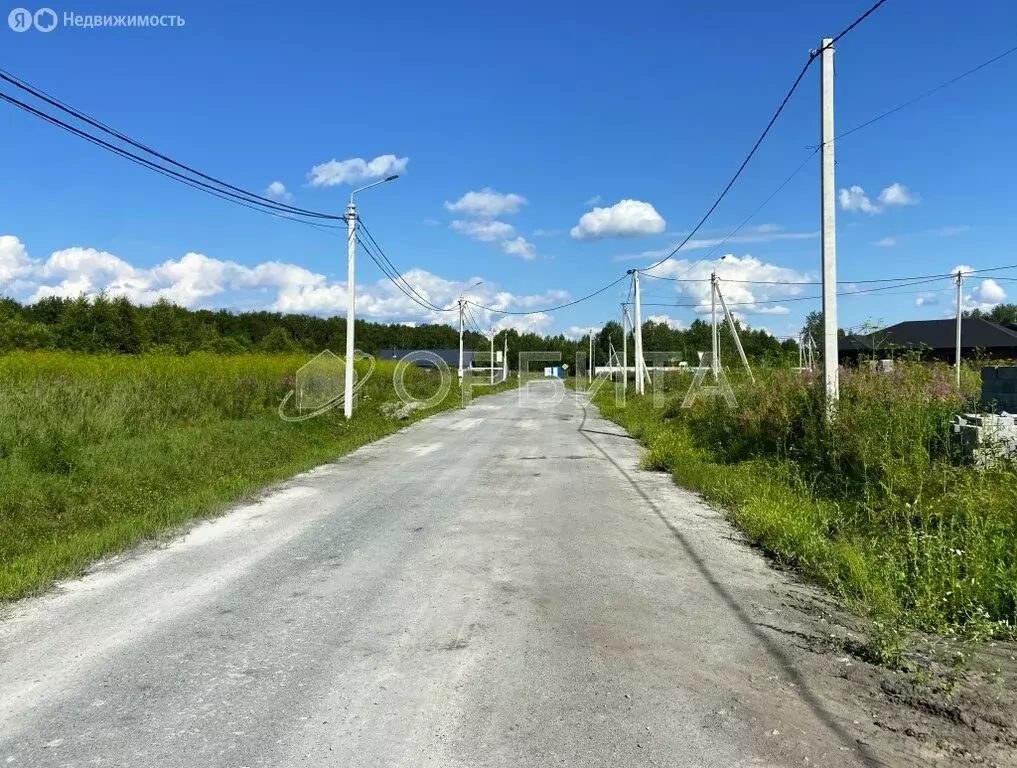 Участок в Тюменский район, деревня Ушакова, микрорайон Молодёжный ... - Фото 0