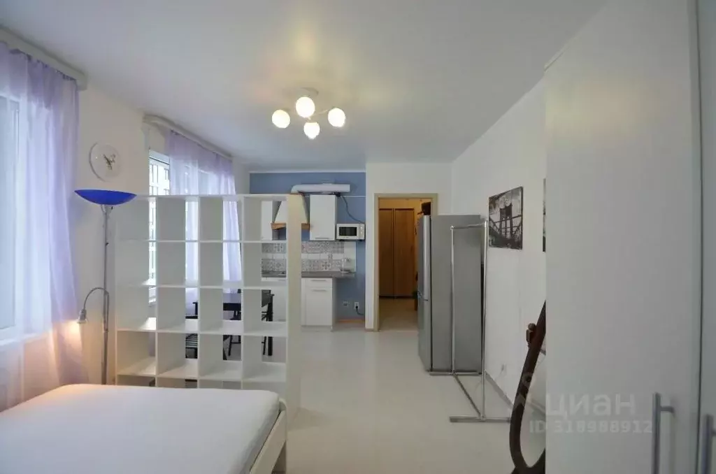 Студия Санкт-Петербург ул. Вадима Шефнера, 12к1 (30.0 м) - Фото 0