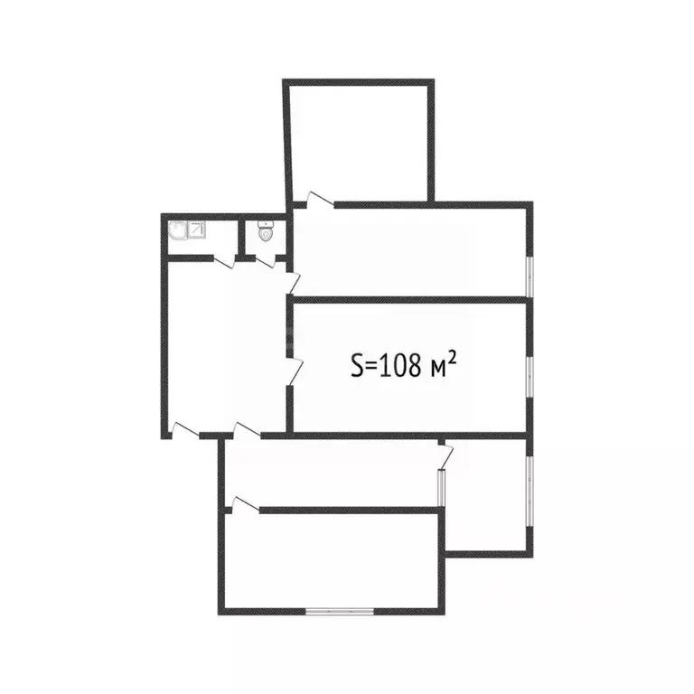 3-к кв. Алтайский край, Бийск ул. Захара Двойных, 9 (108.0 м) - Фото 1