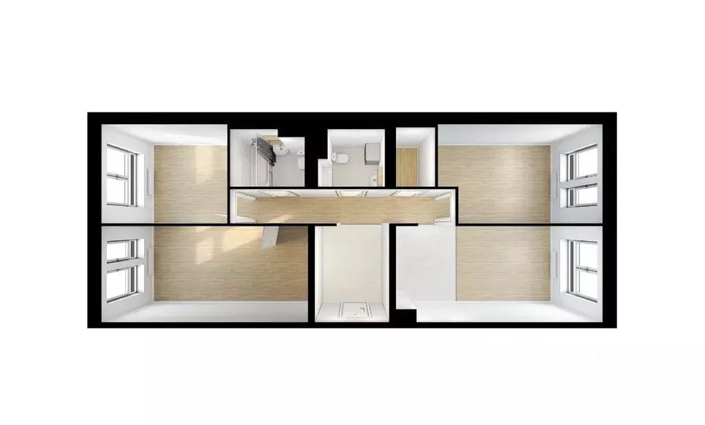 Квартира, 3 комнаты, 79.5 м - Фото 1