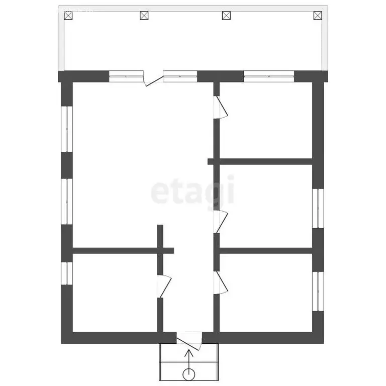 Дом в Калужская область, Дзержинский муниципальный округ, сельское ... - Фото 1