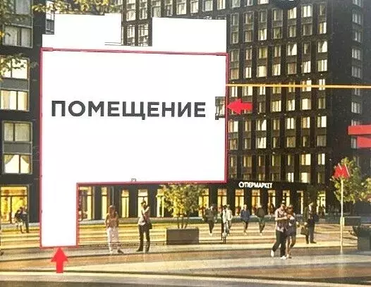 Торговая площадь в Москва 2-й Грайвороновский проезд, 44к3 (298 м) - Фото 0