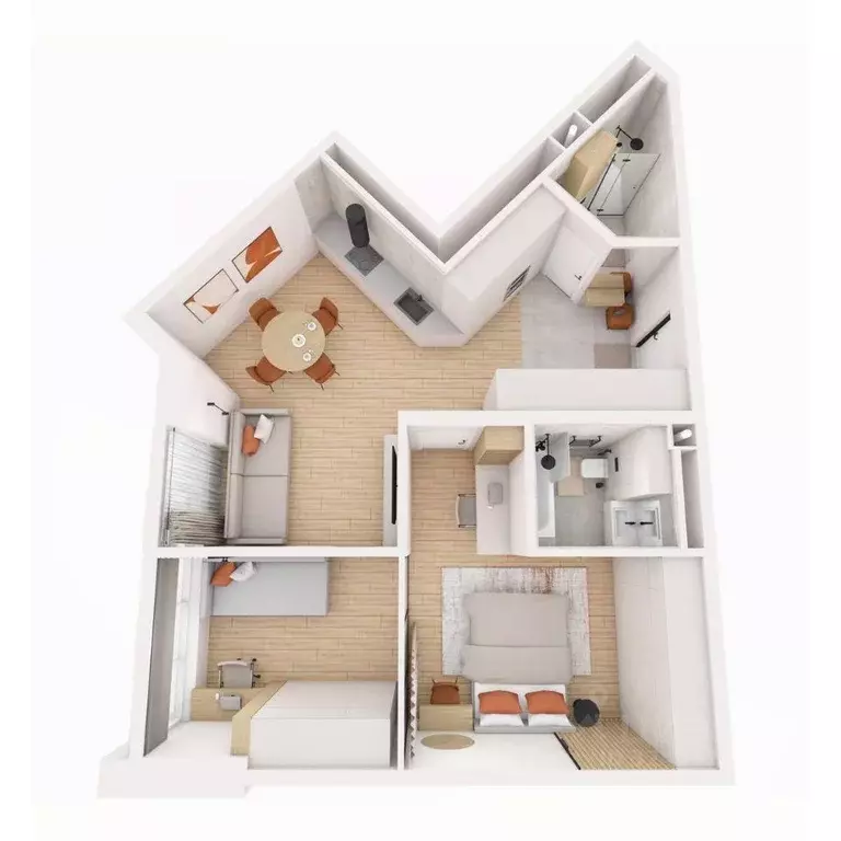 2-к кв. Приморский край, Владивосток ул. Нейбута (69.71 м) - Фото 2