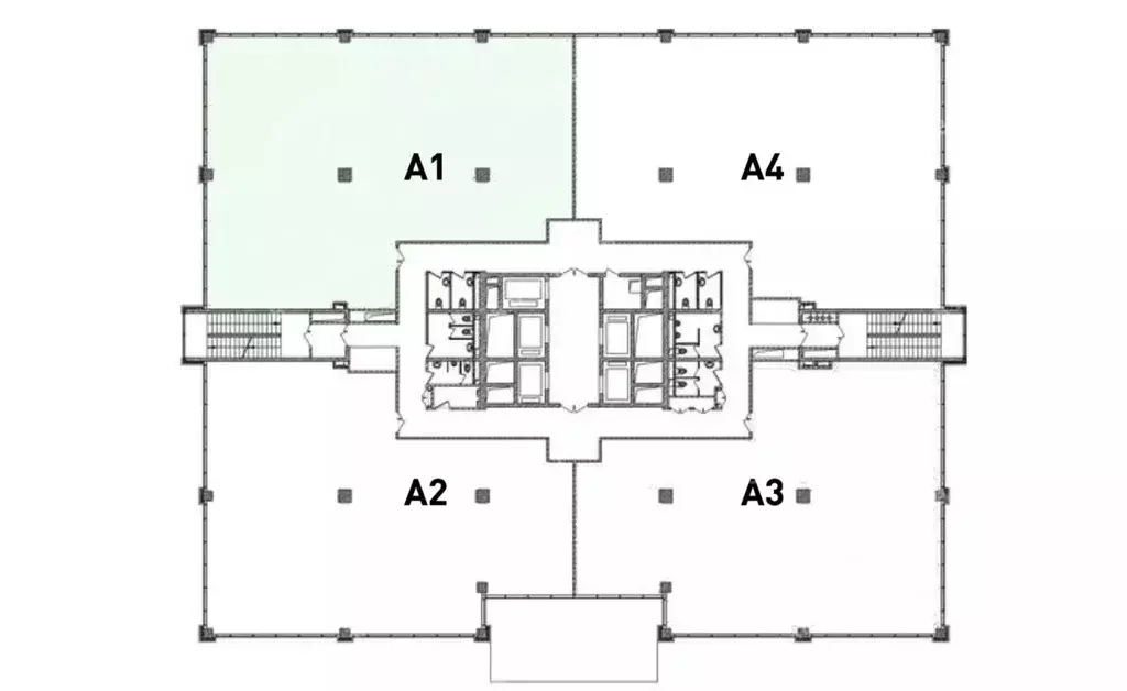 Офис в Москва № 32 кв-л, вл16с4 (405 м) - Фото 1