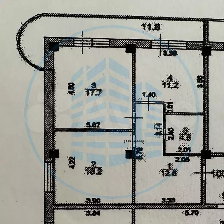 2-к. квартира, 62,7 м, 9/11 эт. - Фото 0