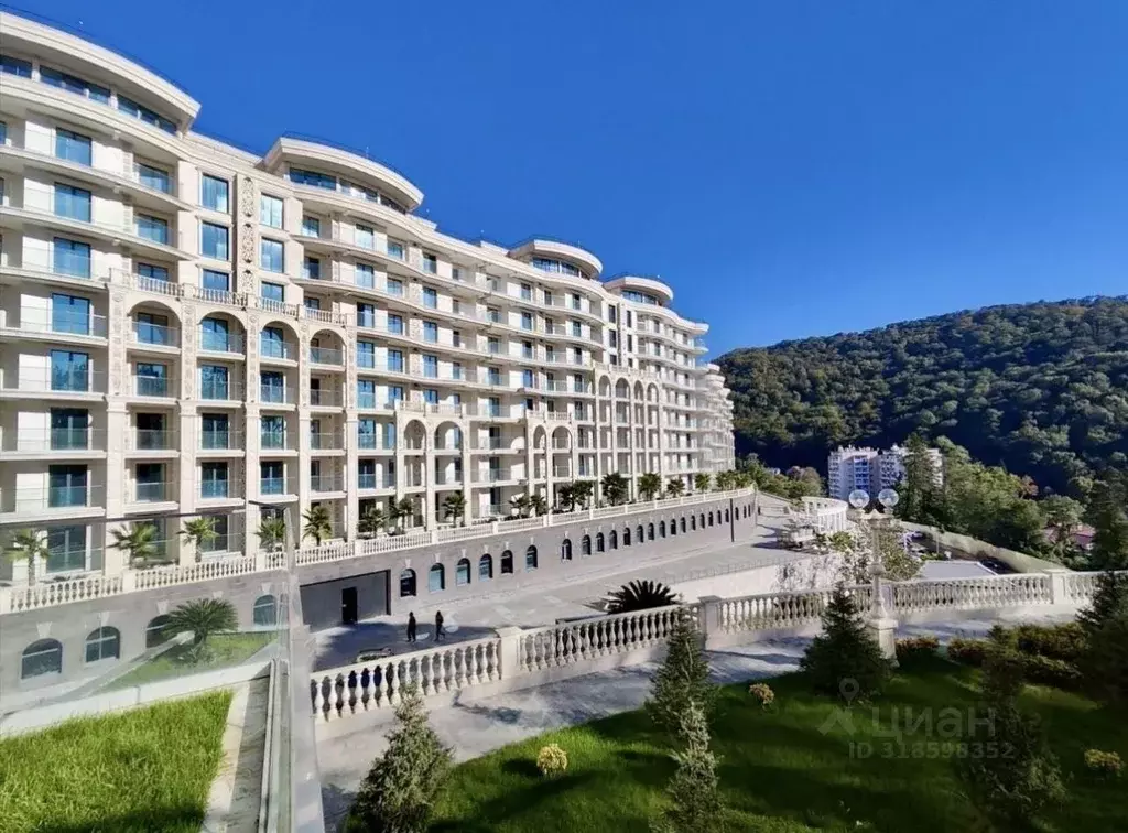 Студия Краснодарский край, Сочи ул. Володарского, 6 (28.0 м) - Фото 0